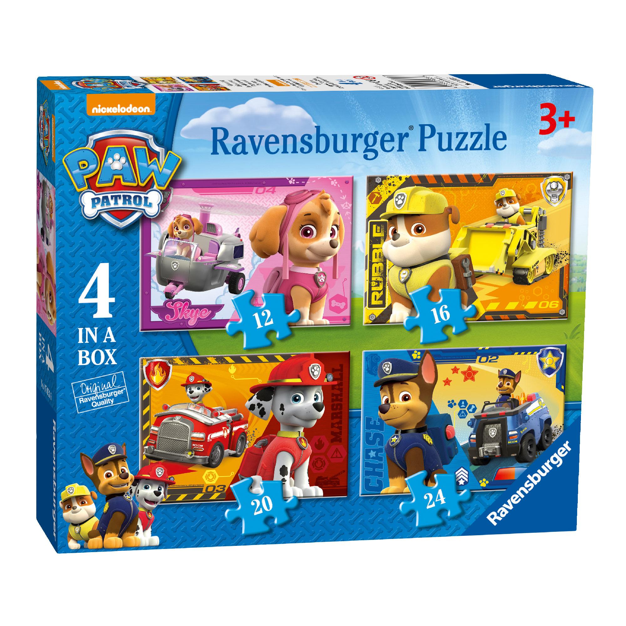 Ravensburger 4 In A Box Puzzles - Paw Patrol - Wrap Your Love
