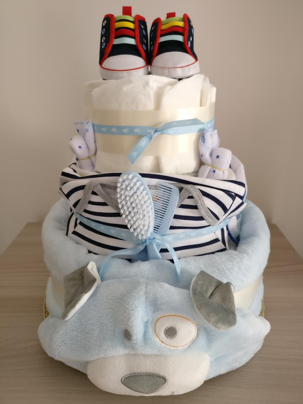 Falling Diaper Cake-Pink, by Uxue Diapers Cakes® – Uxue-Diapers-Cakes